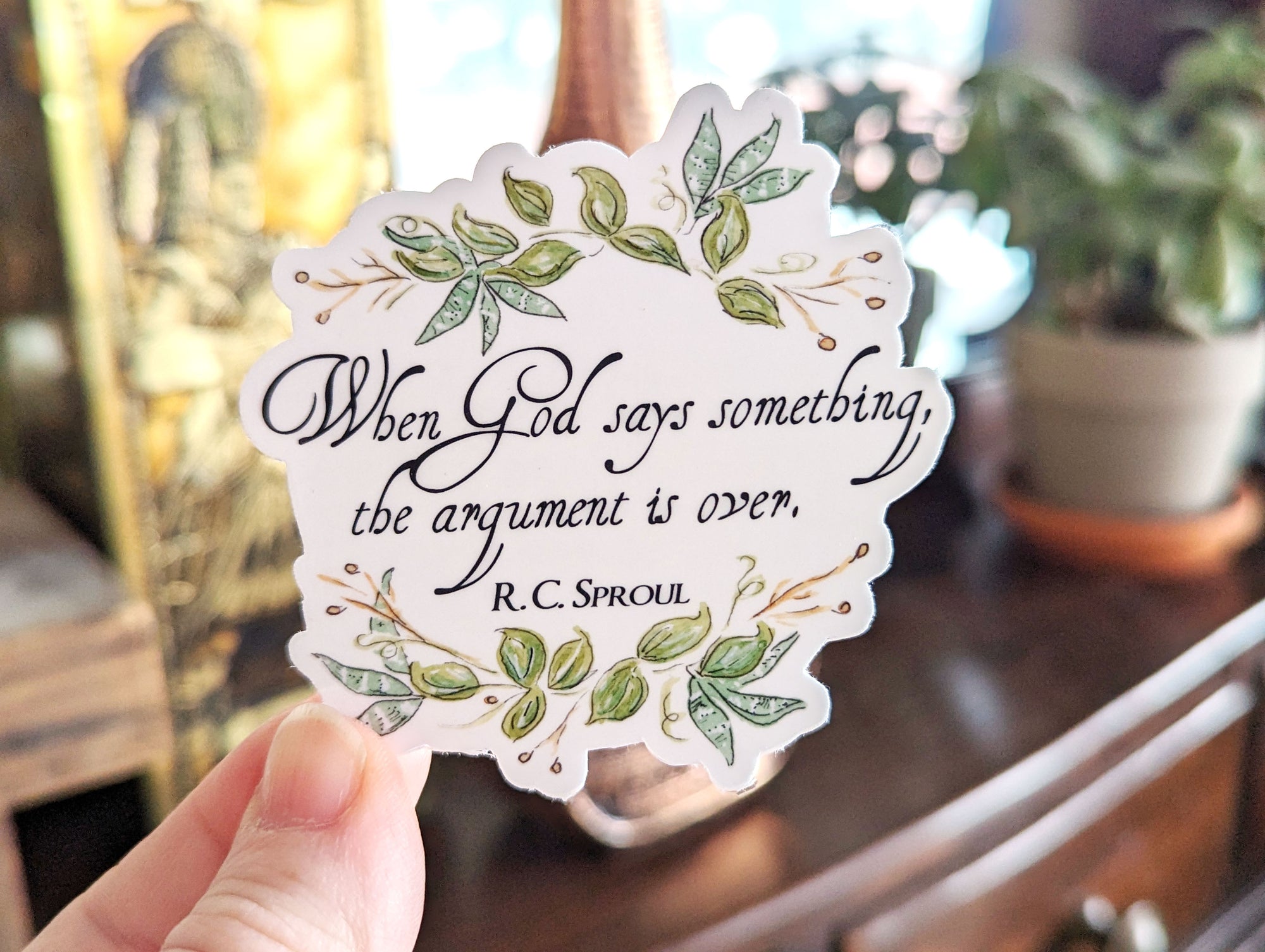 R. C. Sproul Quote Sticker