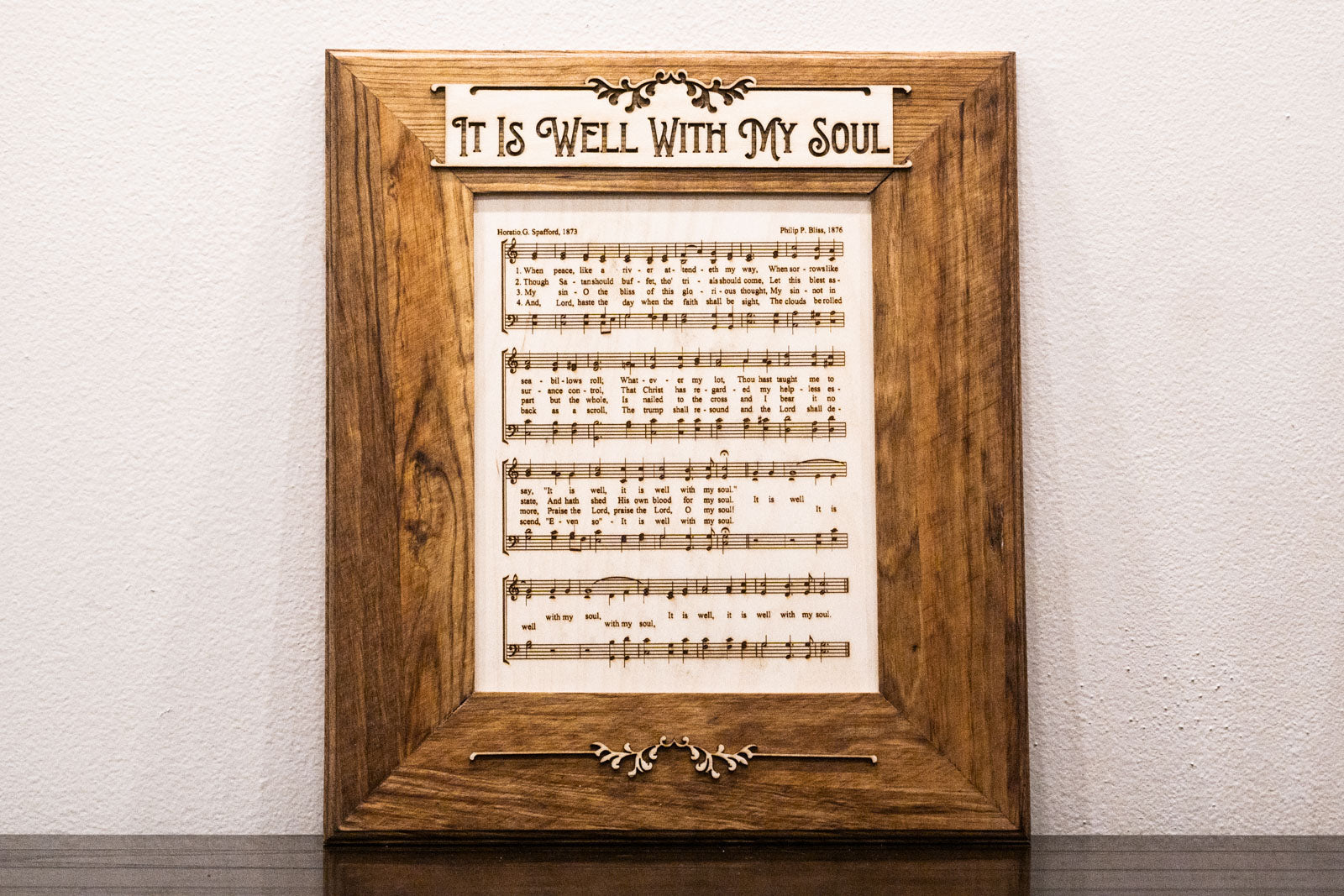 It Is Well With My Soul Hymn Wall Hanging