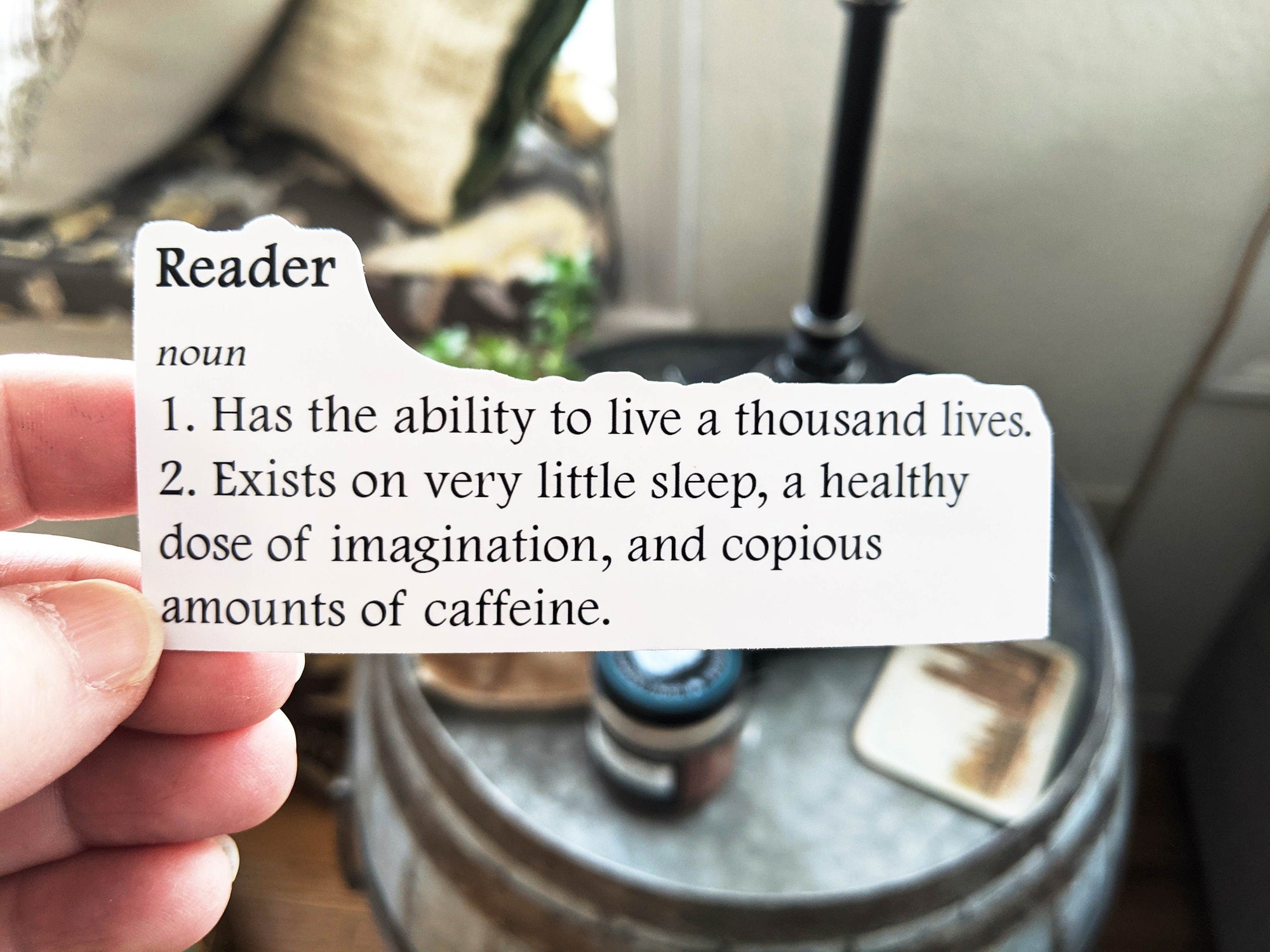 Reader Definition Sticker