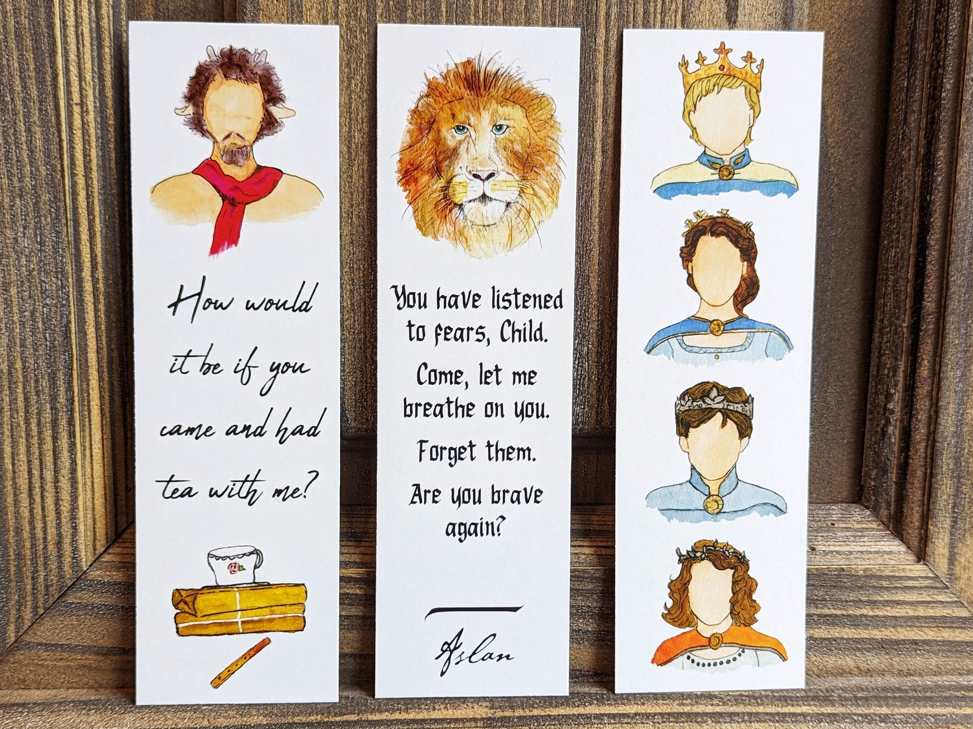 Narnia Set of 3 Bookmarks (The Lion, The Witch & The Wardrobe)
