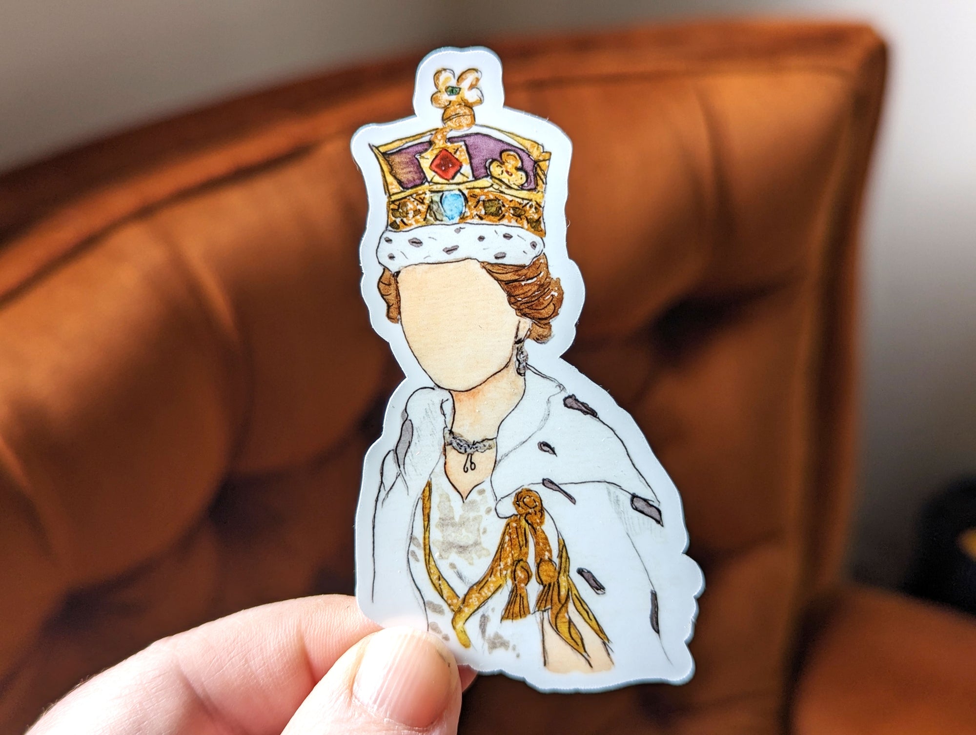 Queen Elizabeth II Sticker