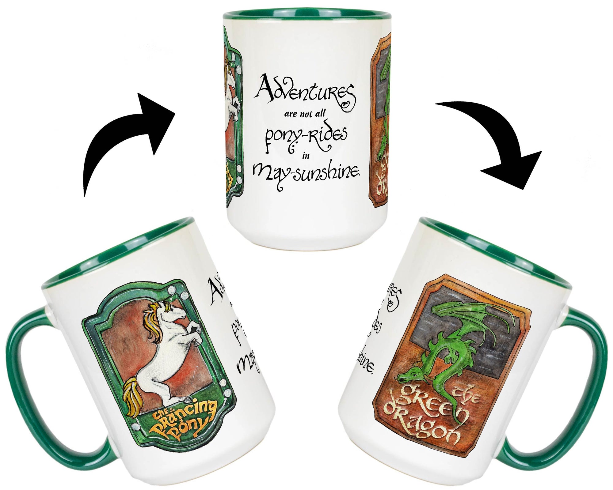 Lord of the Rings Adventure Inns Coffee Mug