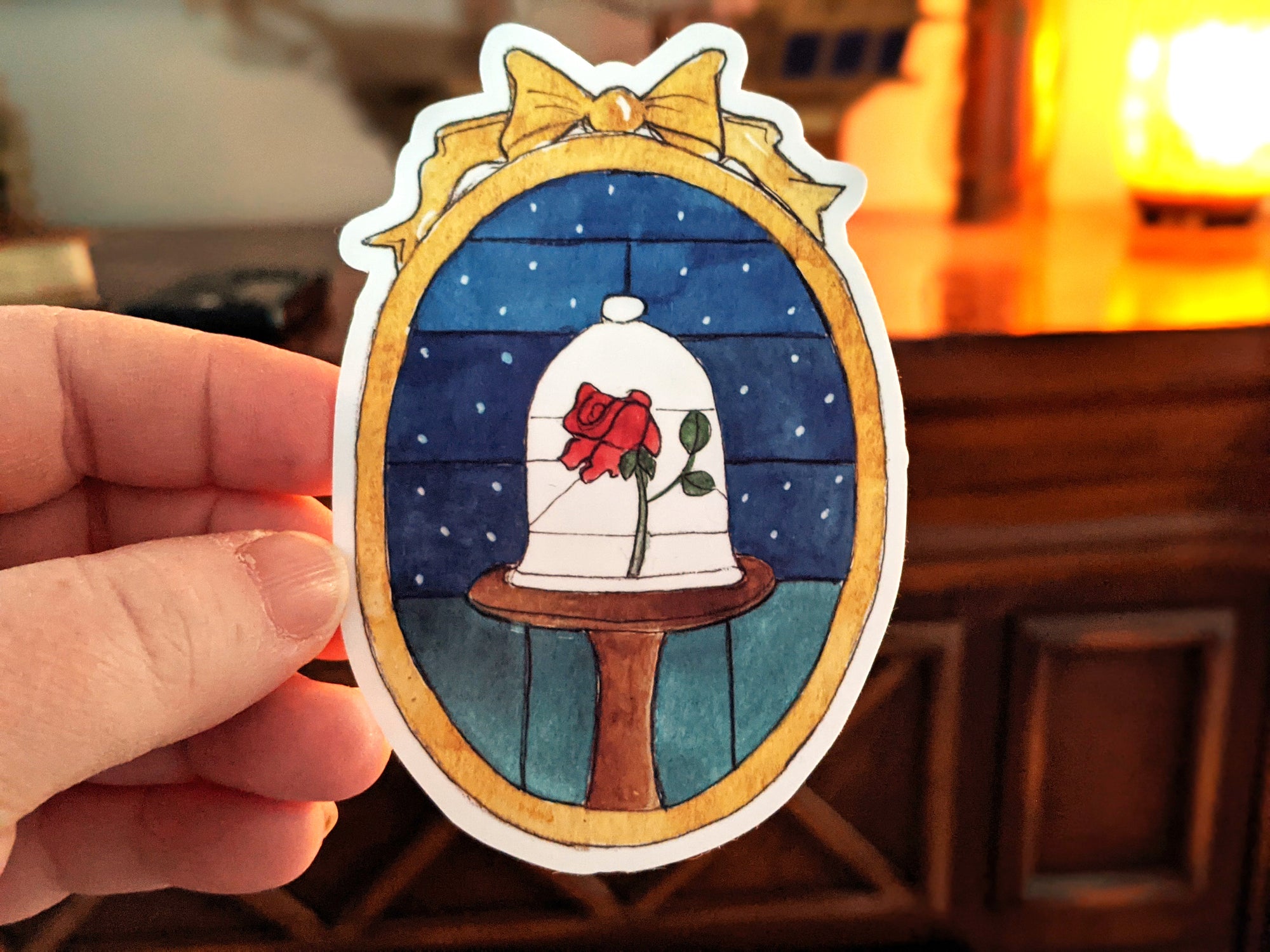 Beauty and the Beast Sticker