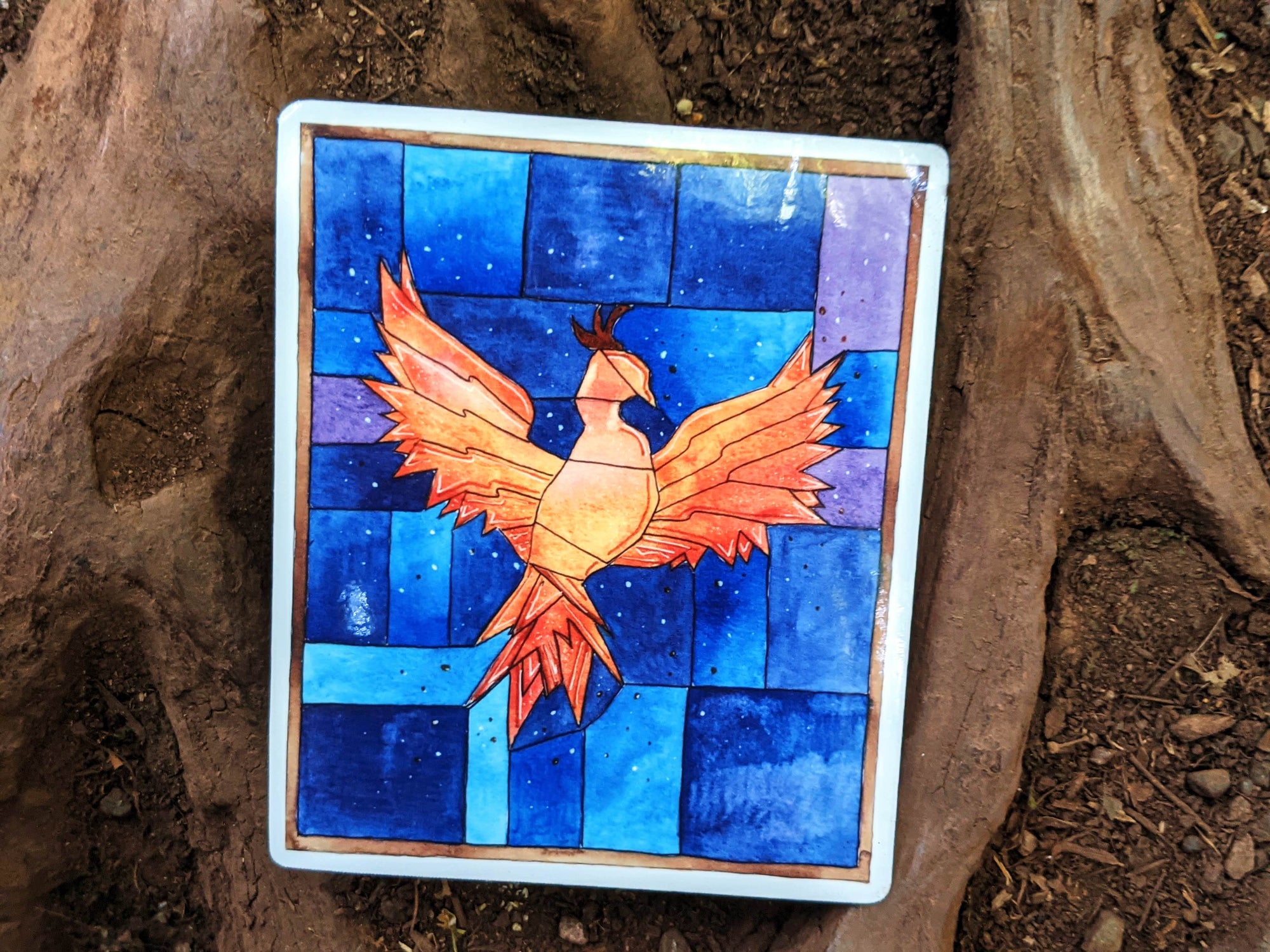 Fairy-Tale Phoenix Sticker