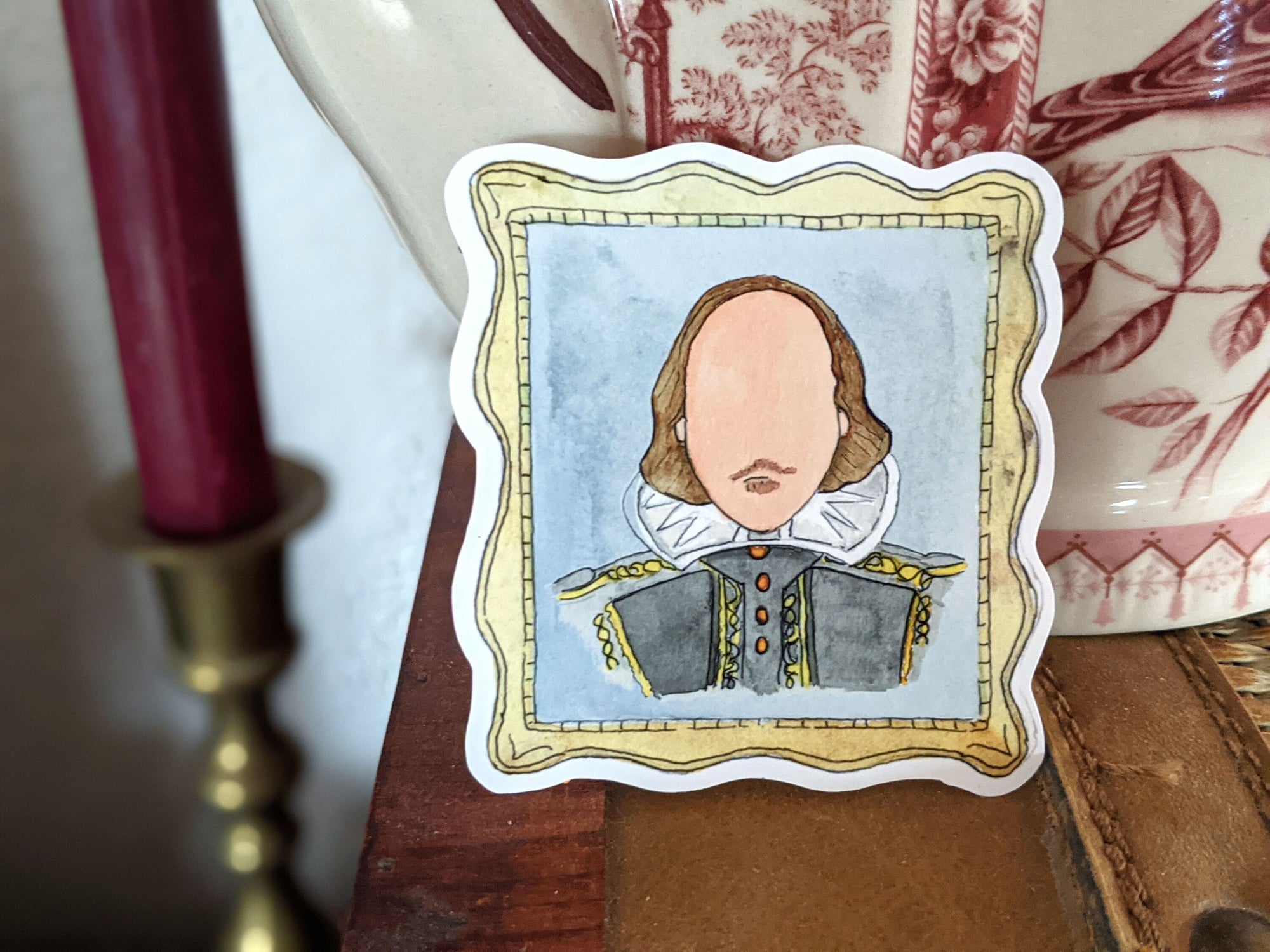 William Shakespeare Sticker
