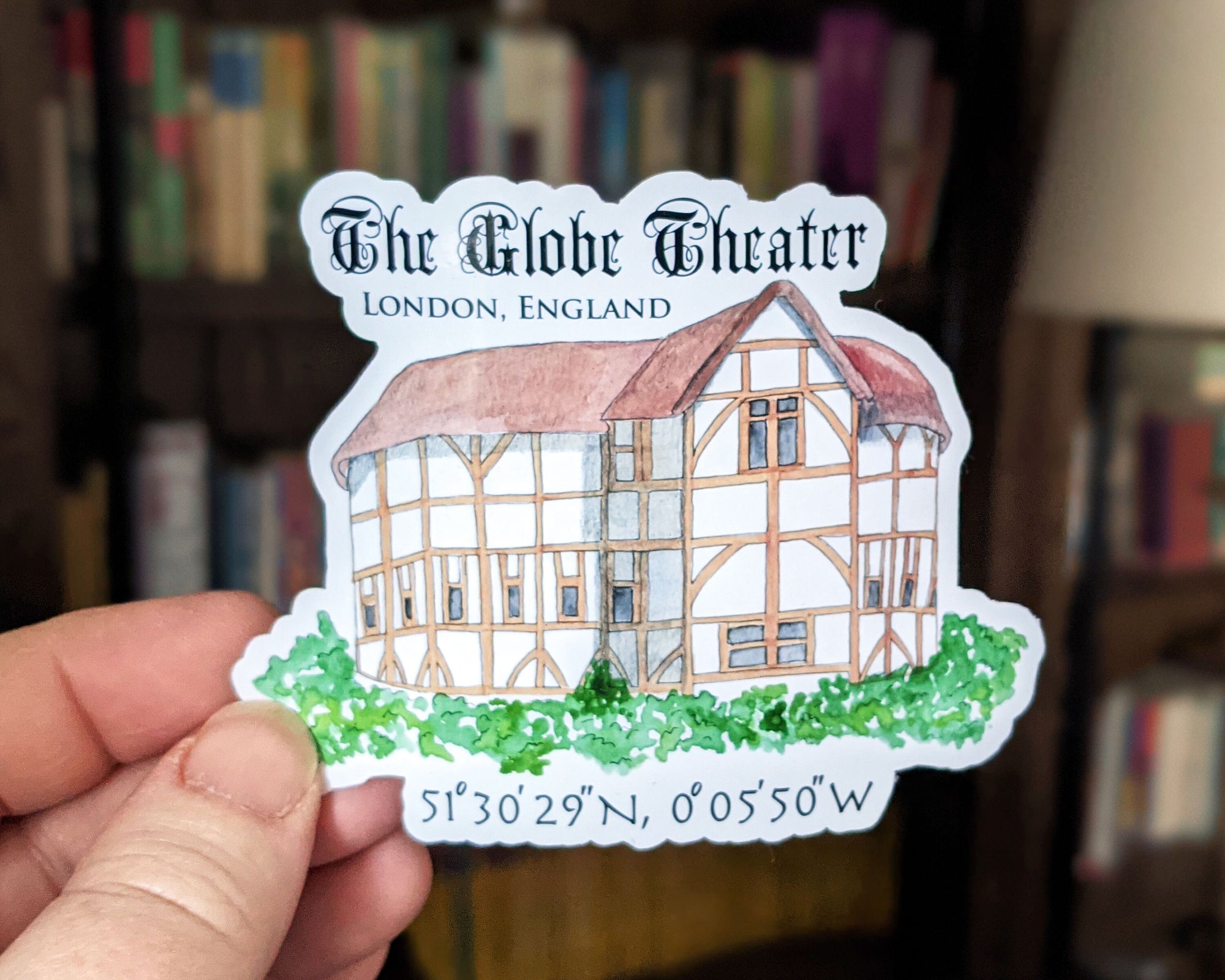 Shakespeare's Globe Theater Sticker
