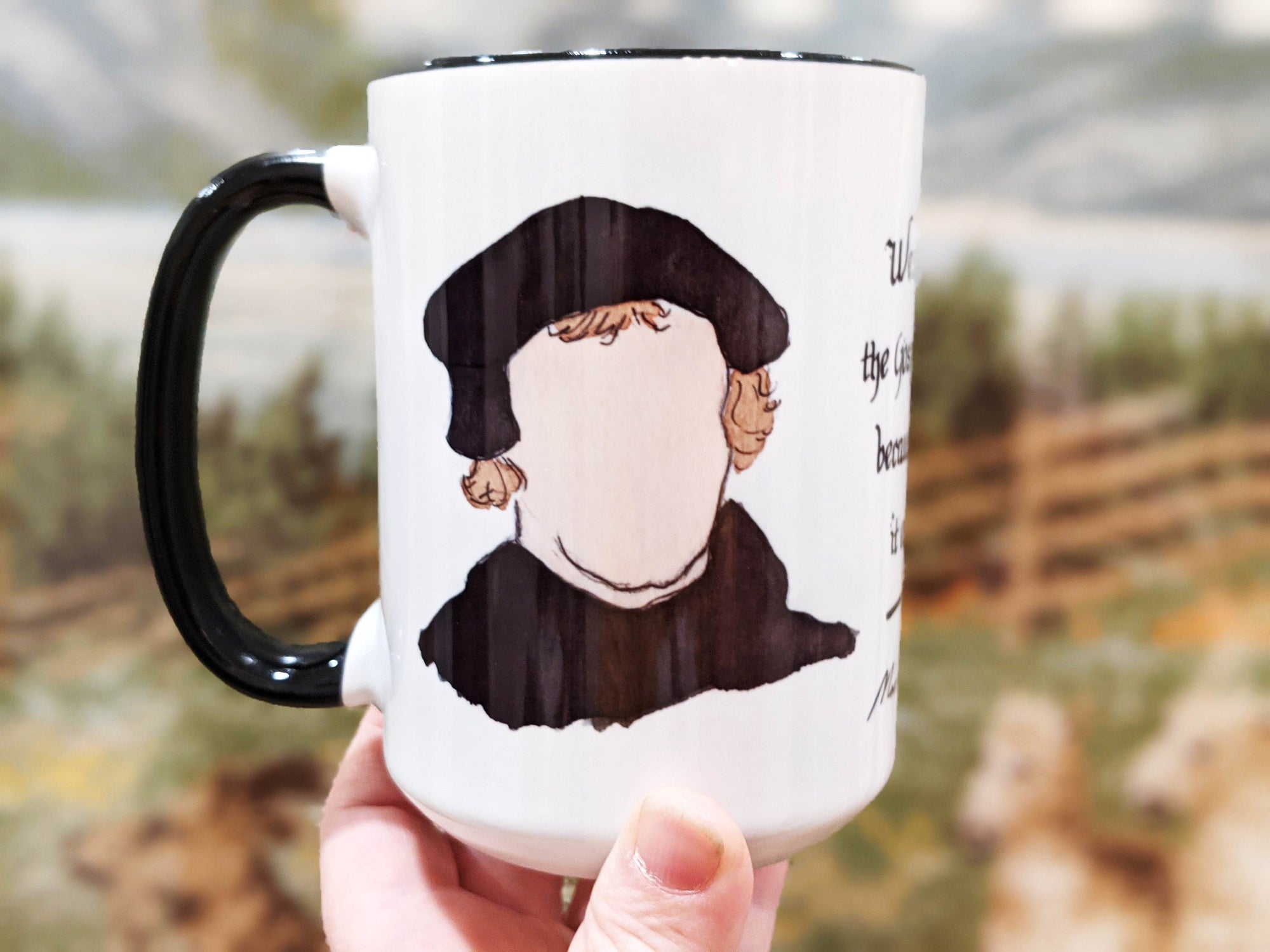 Martin Luther Lutheran Coffee Mug