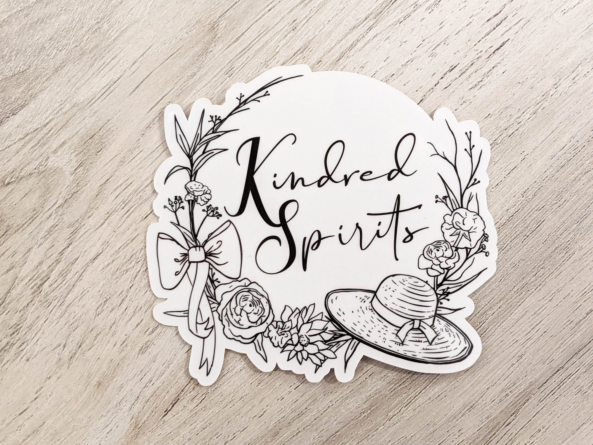 Kindred Spirits Sticker from Anne of Green Gables