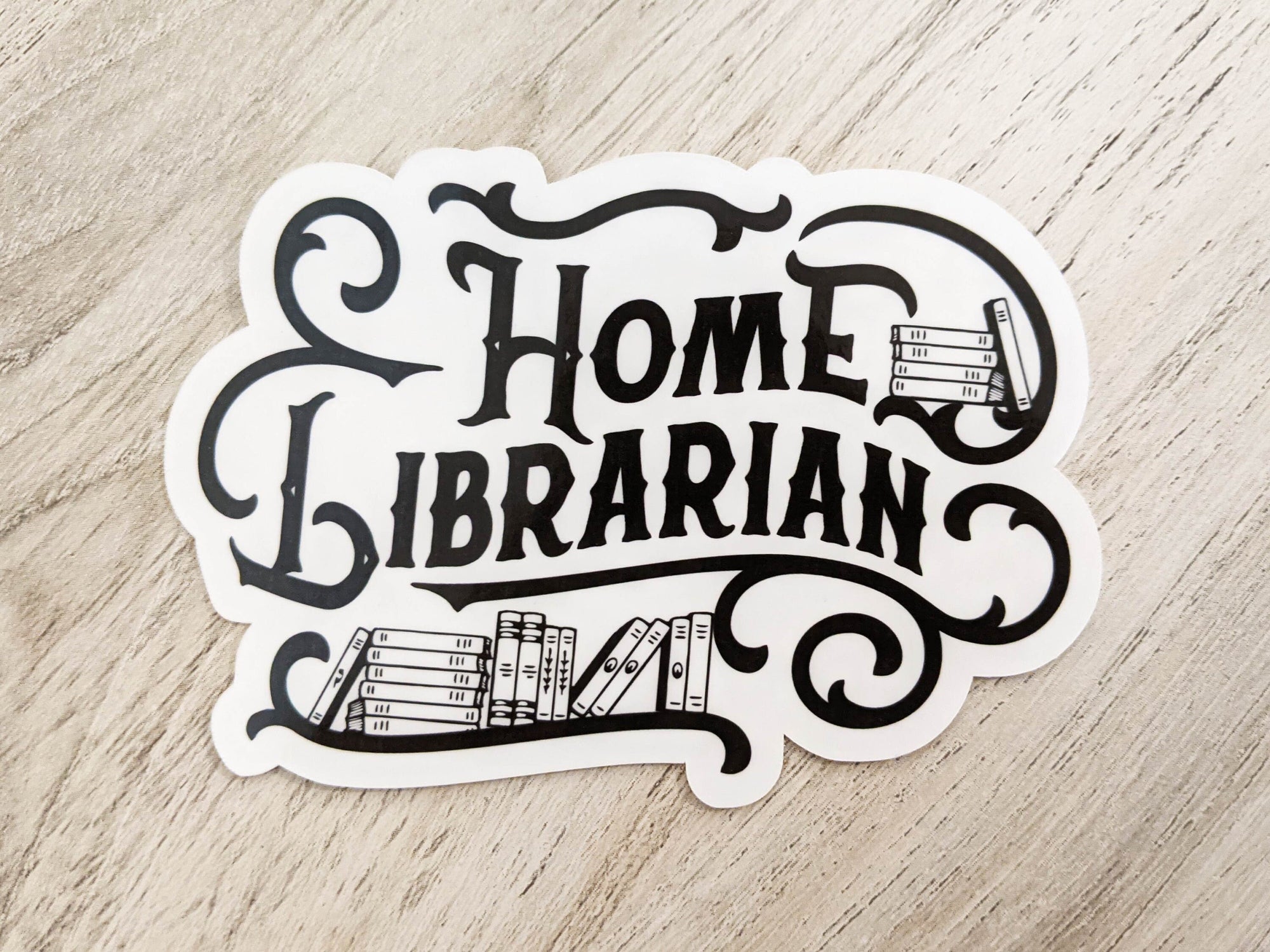 Home Librarian Sticker