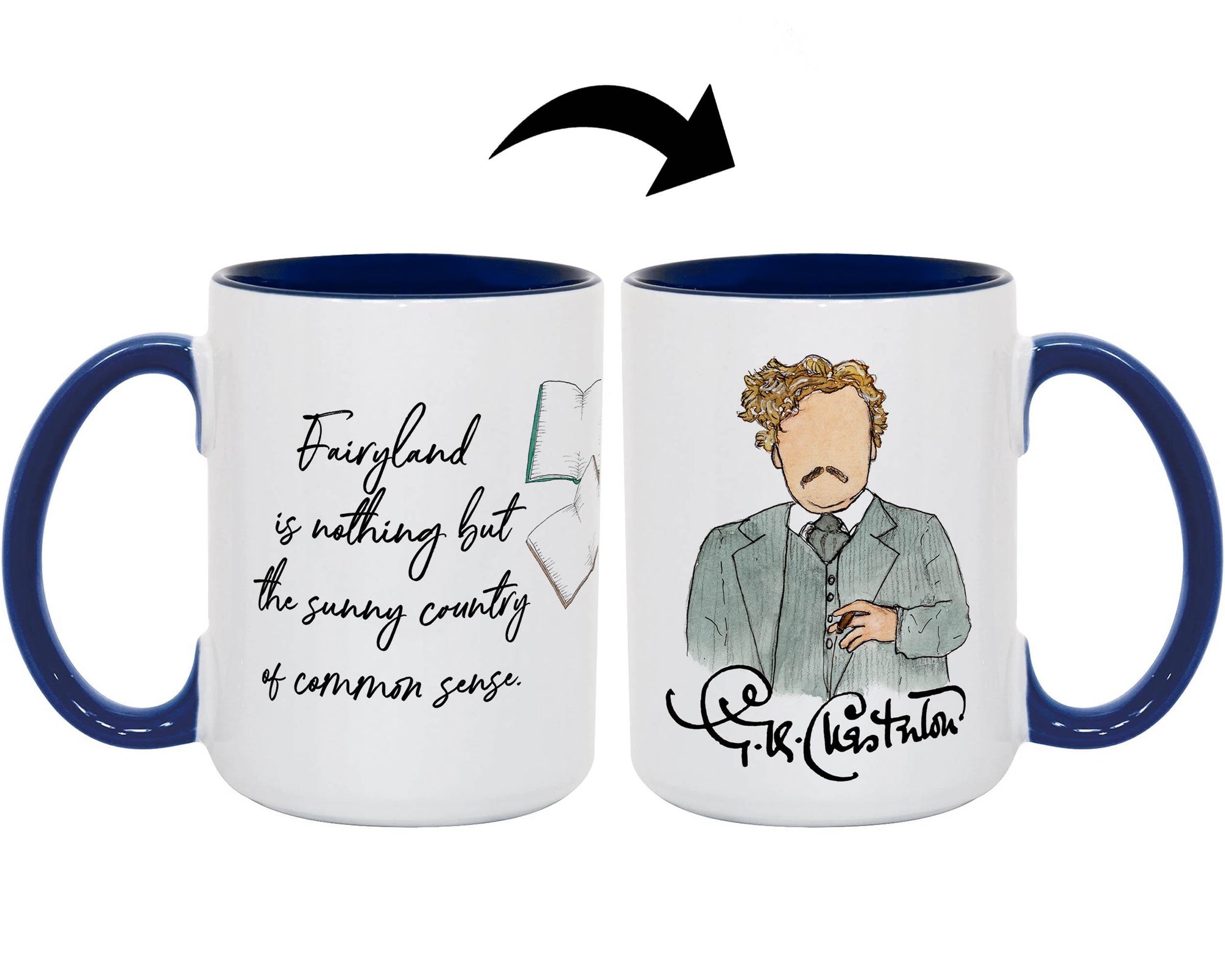 G. K. Chesterton Quote Coffee Mug