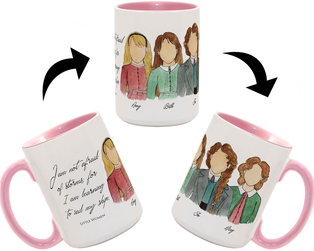 Love is the only thing that we can carry with us when we go. Louisa May  Alcott, Little Women Travel Mug by PrettyStock