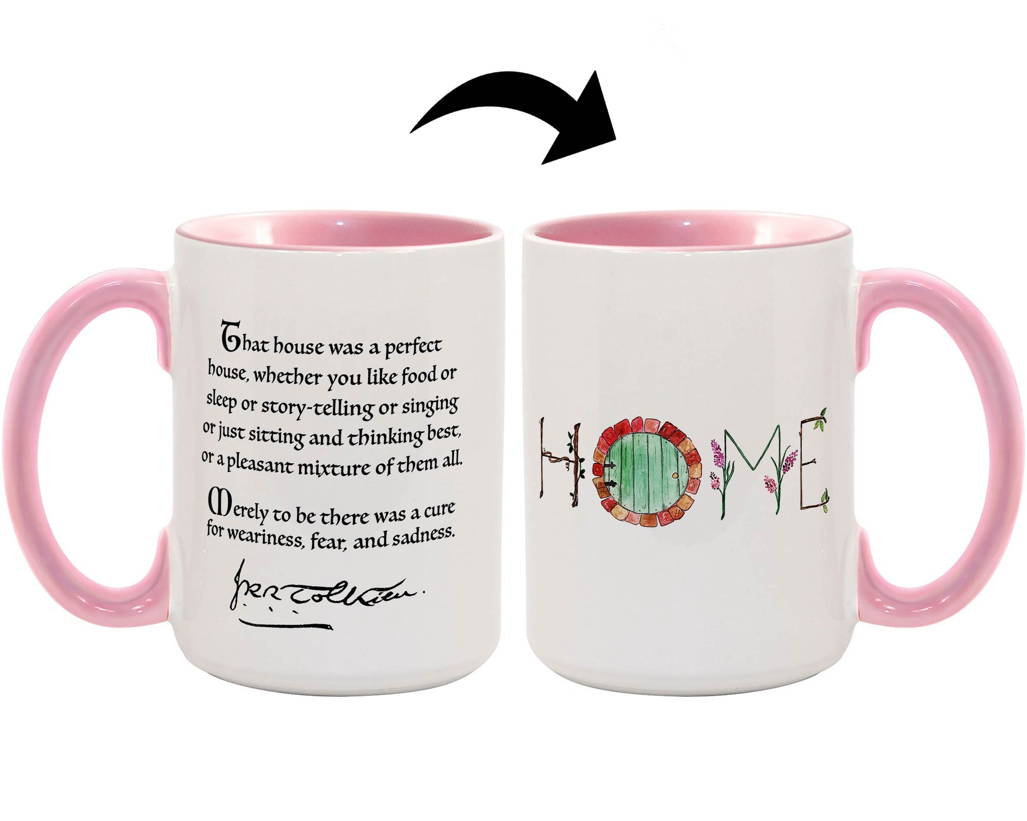 Hobbit Inspired HOME Coffee Mug