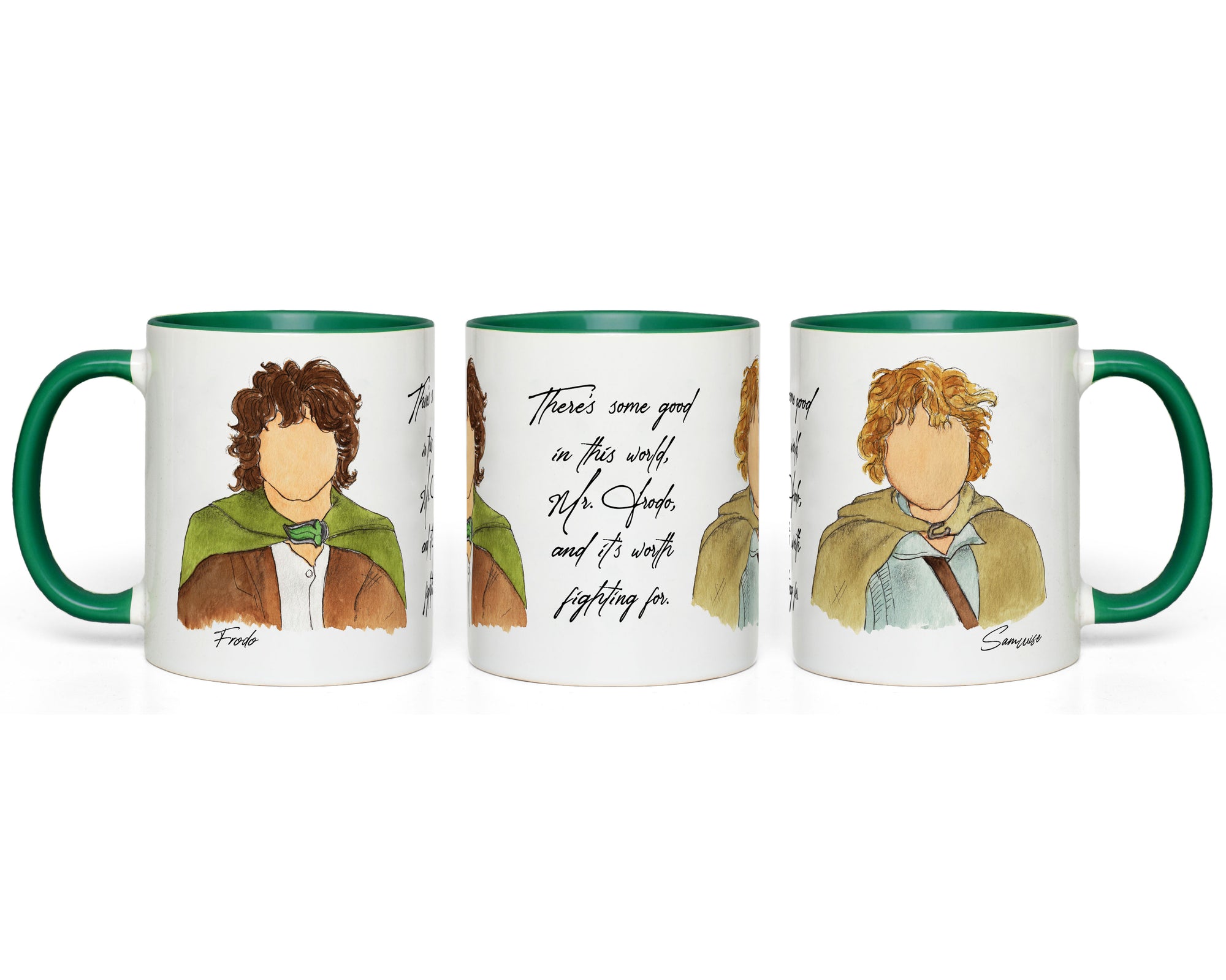 Frodo Baggings & Sam Gamgee Quote Coffee Mug